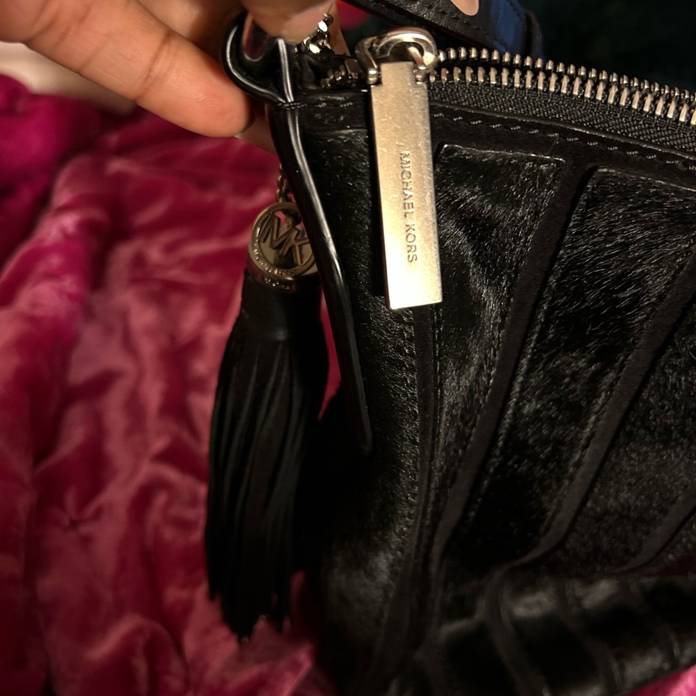 Michael Kors pony hair large bucket bag - Picture 6 of 8
